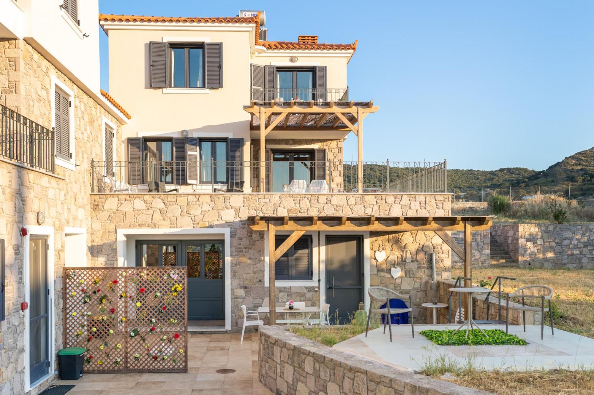Lampetos Houses Molyvos Mythimna Zewnętrze zdjęcie